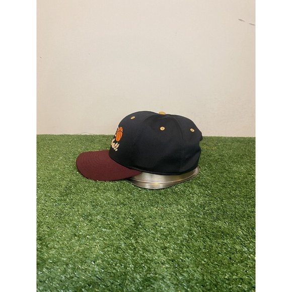 Retro Vintage Inspired Cleveland Cavs Basketball Split Bar Snapback hat gold - Picture 4 of 10